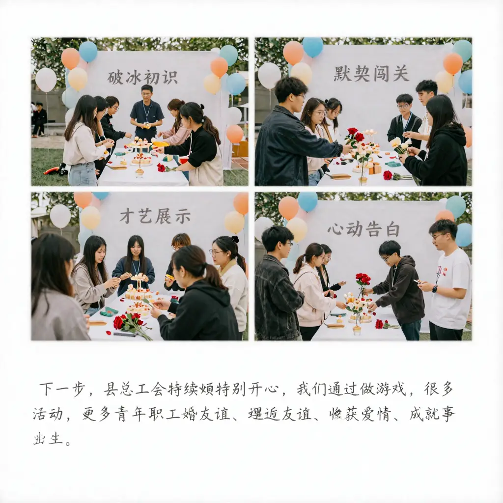 郸城县举办第八届青年职工联谊会